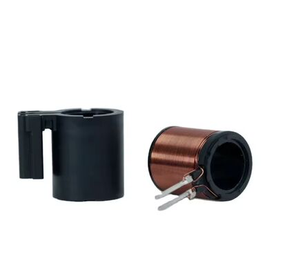 comprar DIN Conector Electromagnético Solenoide de la válvula de la bobina de la brida del cable de cobre montado Diseñado online manufacture